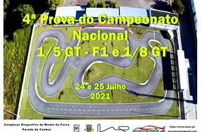 4ª Prova do Campeonato Nacional de 1/5 TC - F1 e 1/8 GT